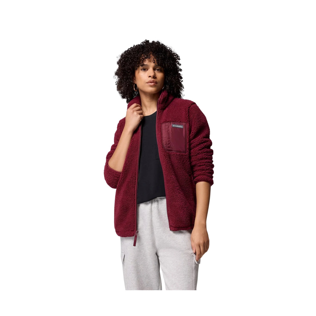 Columbia Women's West Bend Full Zip II Fleece Jacket - Rich Wine - Lenny's Shoe & Apparel