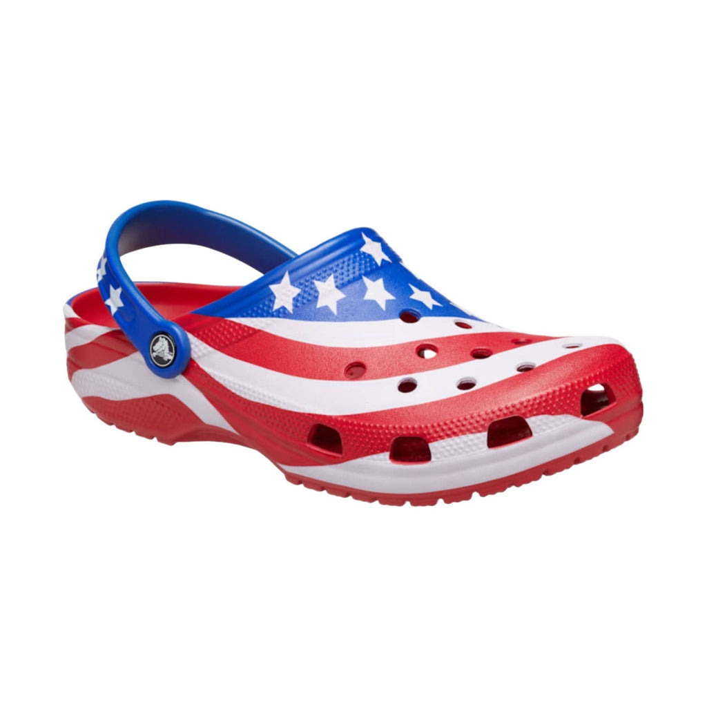 Crocs Classic American Flag Clog - Multi - Lenny's Shoe & Apparel