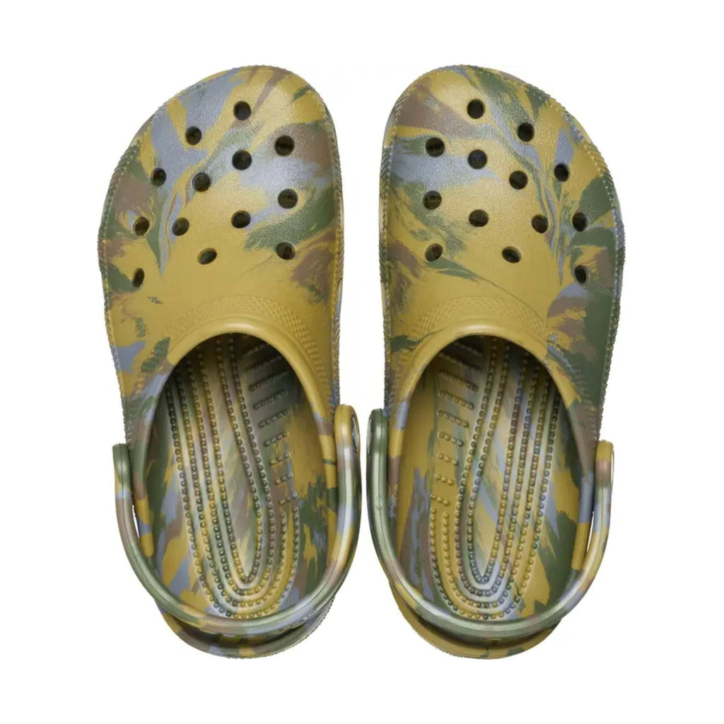 Crocs Classic Clog - Marbled Aloe/Multi - Lenny's Shoe & Apparel