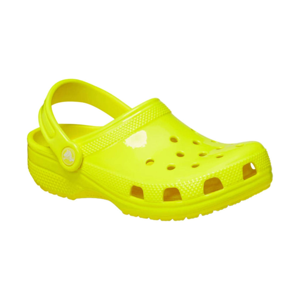 Crocs Kids' Classic Neon Highlighter Clog - Acidity - Lenny's Shoe & Apparel