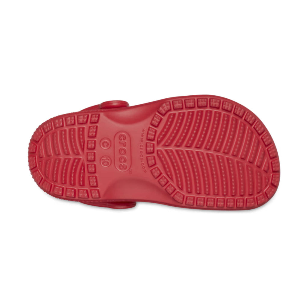 Crocs Toddler Classic Clog - Varsity Red - Lenny's Shoe & Apparel