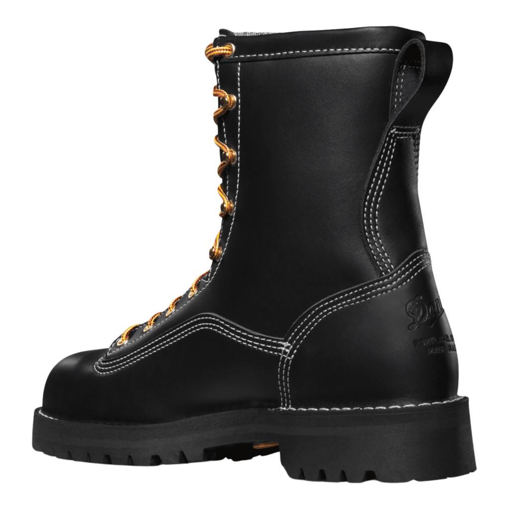 Danner Men's Super Rain Forest 8 Inch Work Boot - Black - Lenny's Shoe & Apparel