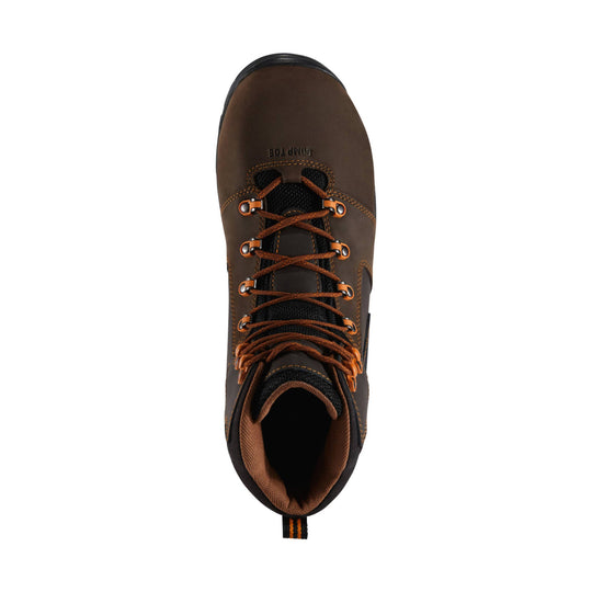 Danner Men's Vicious 4.5 Inch Work Boot - Brown/Orange - Lenny's Shoe & Apparel