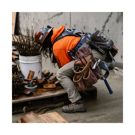Danner Women's Vicious 4 Inch Composite Toe Work Boot - Brown/Orange - Lenny's Shoe & Apparel