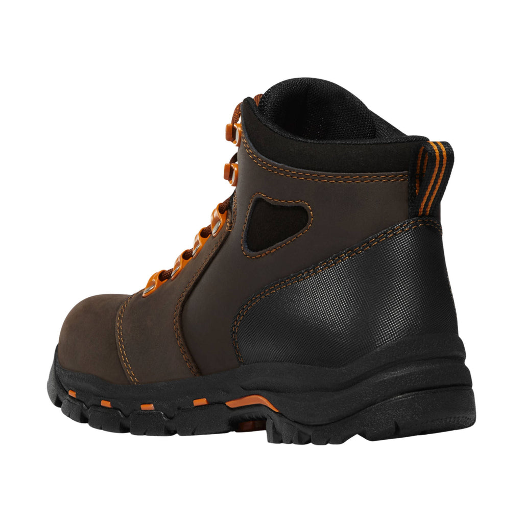 Danner Women's Vicious 4 Inch Composite Toe Work Boot - Brown/Orange - Lenny's Shoe & Apparel