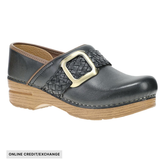 Dansko Women's Pro Braided Clog - Black - ONLINE CREDIT/EXCHANGE - Lenny's Shoe & Apparel