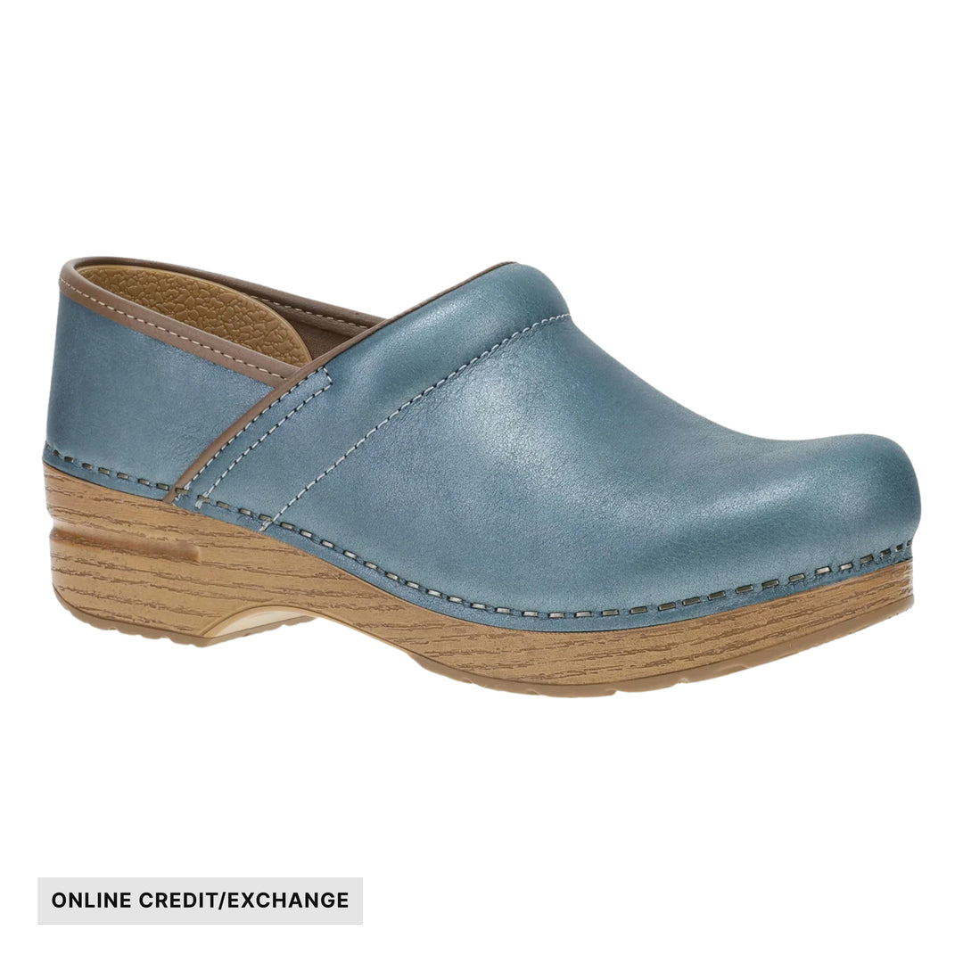 Dansko Women's Professional - Blue Metallic - ONLINE CREDIT/EXCHANGE - Lenny's Shoe & Apparel