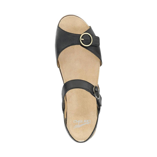 Dansko Women's Candace Sandals - Black - Lenny's Shoe & Apparel