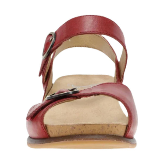 Dansko Women's Candace Sandals - Red - Lenny's Shoe & Apparel