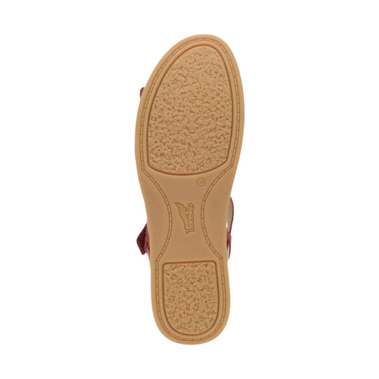 Dansko Women's Candace Sandals - Red - Lenny's Shoe & Apparel