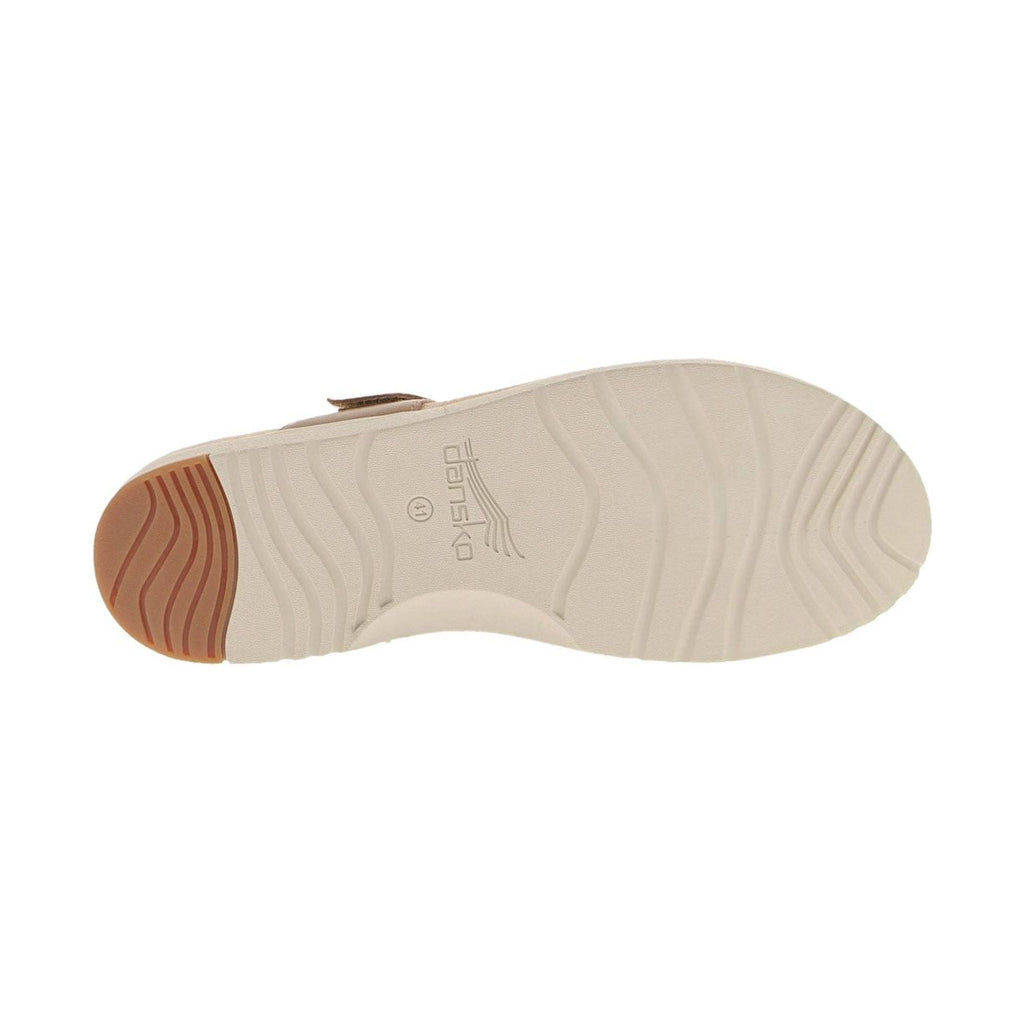 Dansko Women's Cece Sandal - Sand Burnished Calf - Lenny's Shoe & Apparel