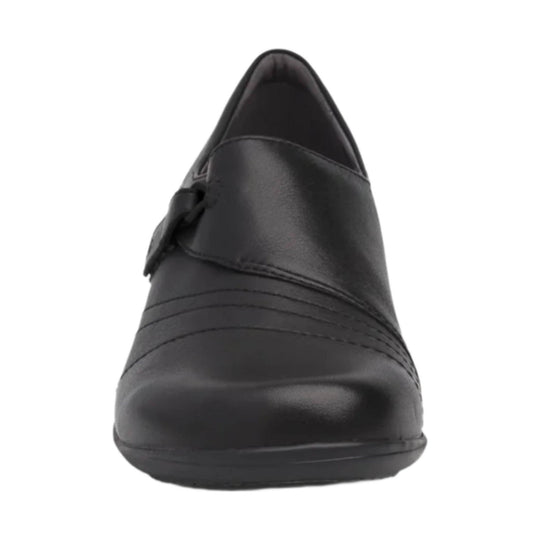 Dansko Women's Franny Shoes - Black Milled - Lenny's Shoe & Apparel