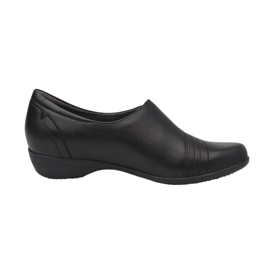 Dansko Women's Franny Shoes - Black Milled - Lenny's Shoe & Apparel
