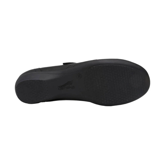 Dansko Women's Franny Shoes - Black Milled - Lenny's Shoe & Apparel