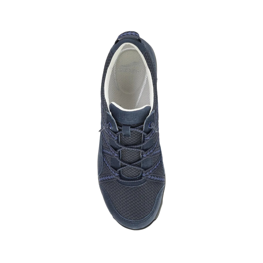 Dansko Women's Harlyn Sneaker - Navy Suede - Lenny's Shoe & Apparel