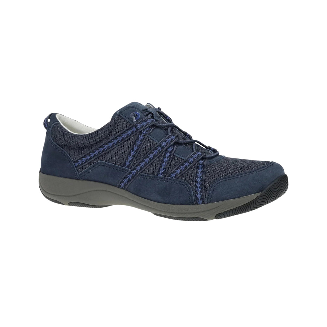 Dansko Women's Harlyn Sneaker - Navy Suede - Lenny's Shoe & Apparel