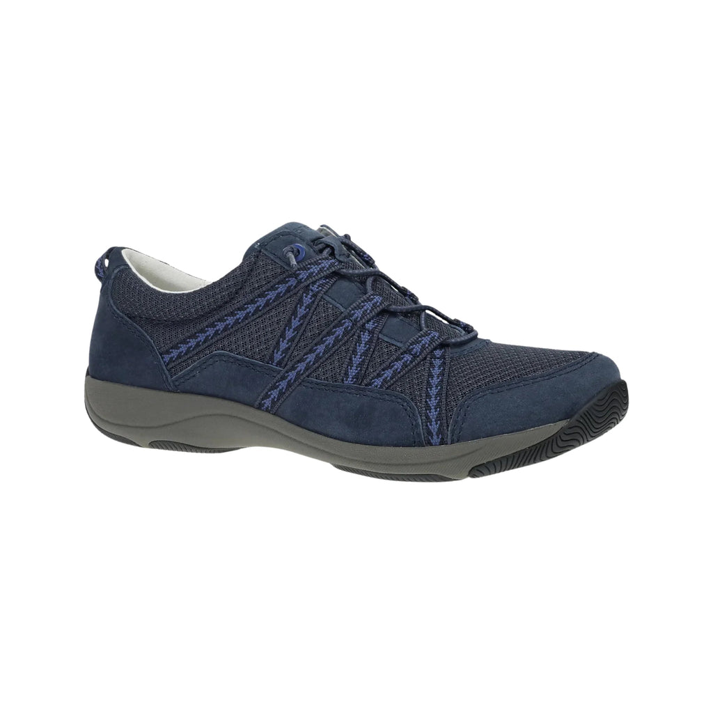 Dansko Women's Harlyn Sneaker - Navy Suede - Lenny's Shoe & Apparel