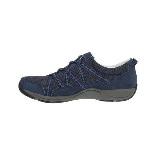 Dansko Women's Harlyn Sneaker - Navy Suede - Lenny's Shoe & Apparel