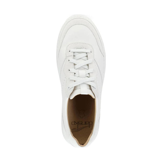 Dansko Women's Josey Sneaker - White - Lenny's Shoe & Apparel