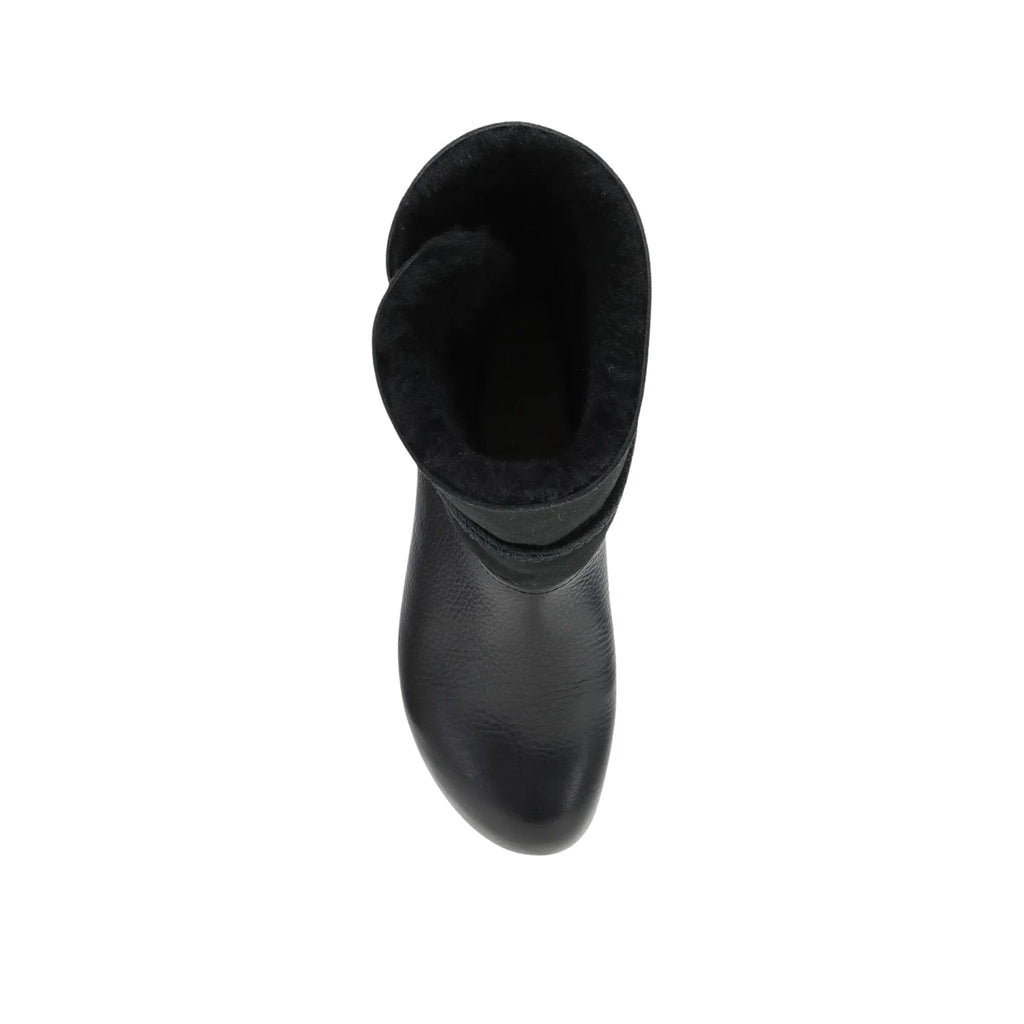 Dansko Women's Lillith Boots - Black Waxy Milled - Lenny's Shoe & Apparel