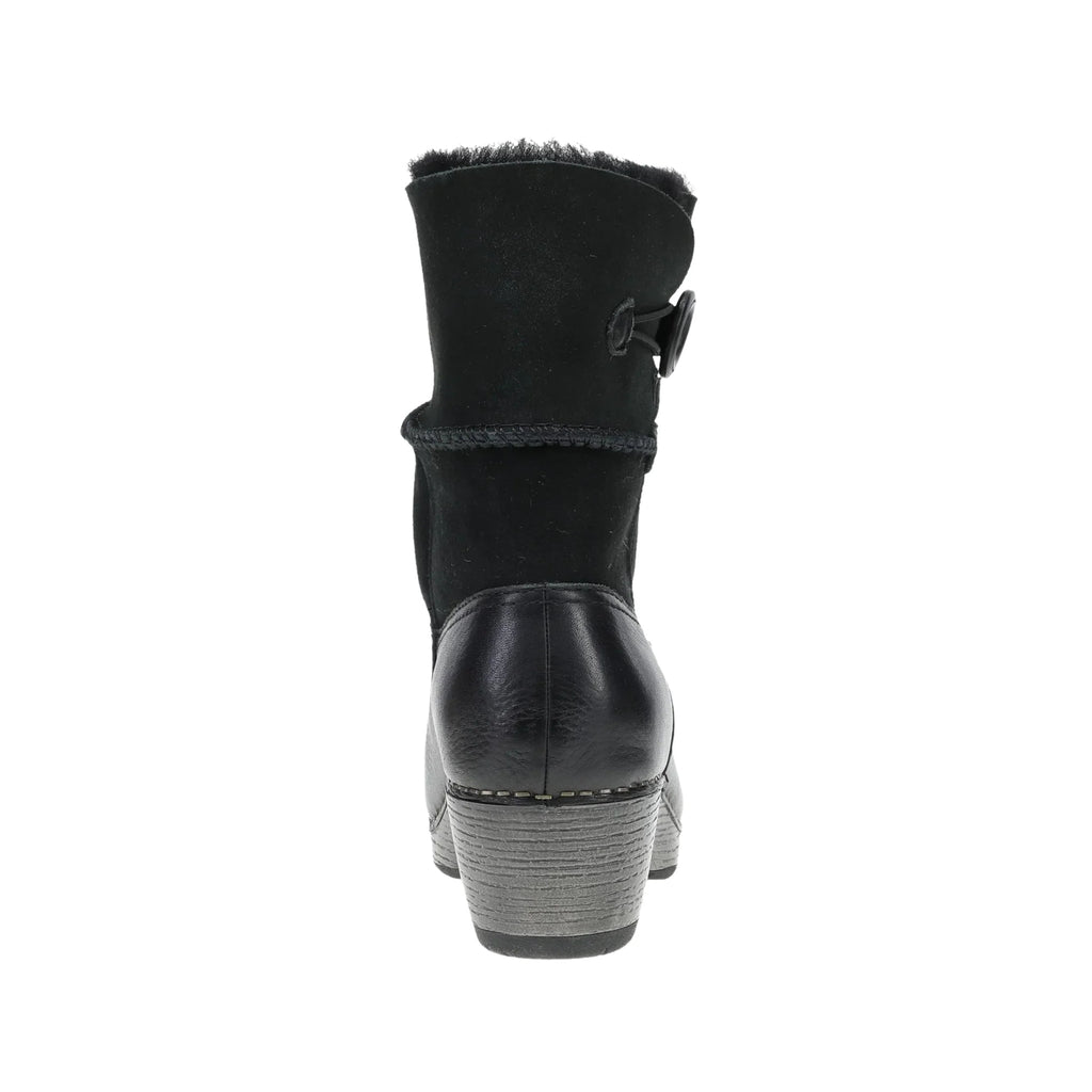 Dansko Women's Lillith Boots - Black Waxy Milled - Lenny's Shoe & Apparel