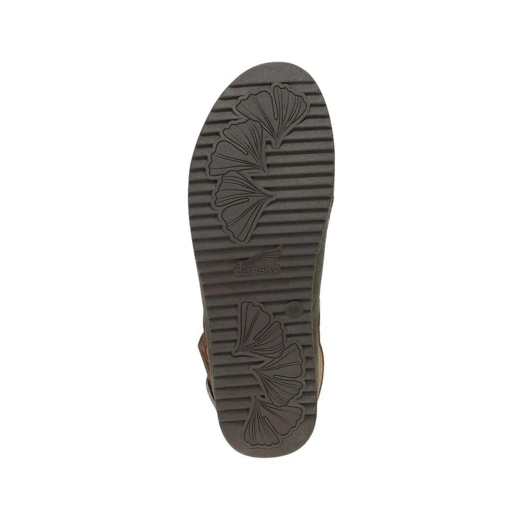 Dansko Women's Merrin Shoes - Olive Suede Mule - Lenny's Shoe & Apparel