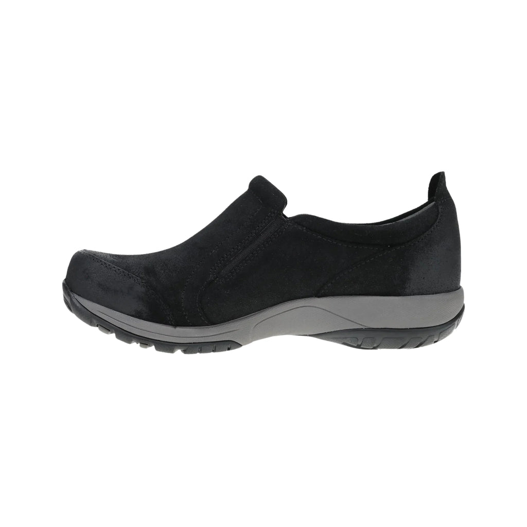 Dansko Women's Pippy Waterproof Sneakers - Black Burnished Suede - Lenny's Shoe & Apparel