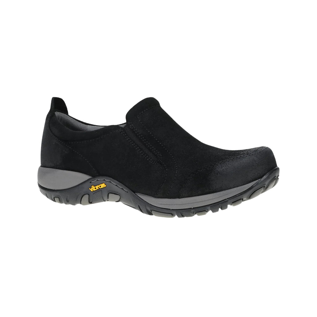 Dansko Women's Pippy Waterproof Sneakers - Black Burnished Suede - Lenny's Shoe & Apparel