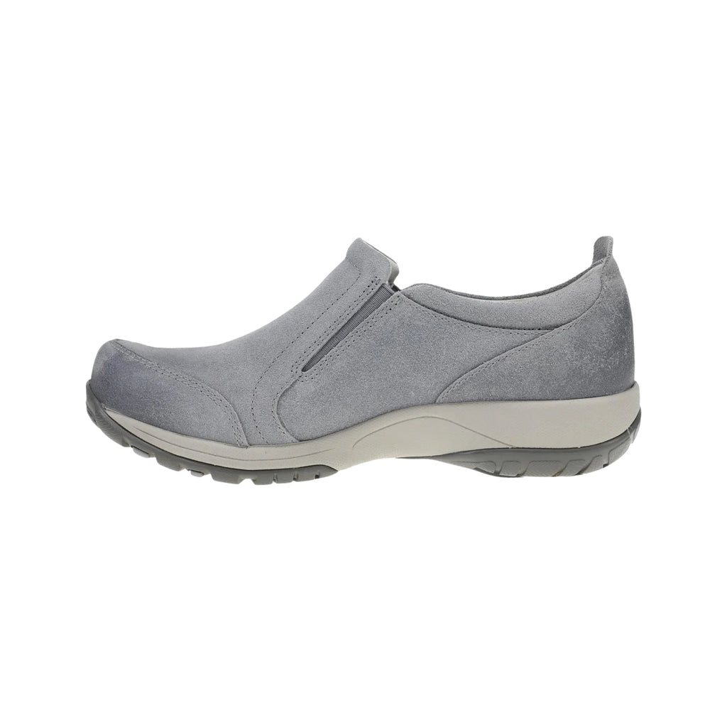 Dansko Women's Pippy Waterproof Sneakers - Grey Burnished Suede - Lenny's Shoe & Apparel