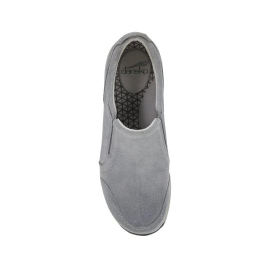 Dansko Women's Pippy Waterproof Sneakers - Grey Burnished Suede - Lenny's Shoe & Apparel