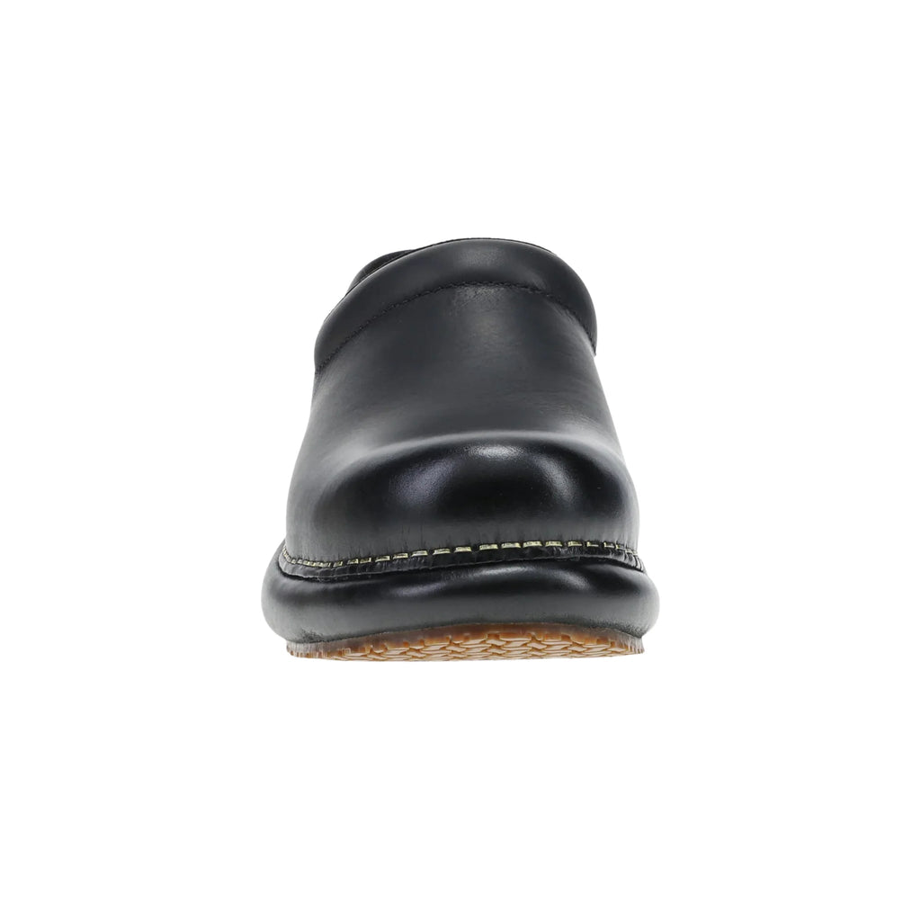 Dansko Women's Platform Pro Clogs - Black Burnished Nubuck - Lenny's Shoe & Apparel