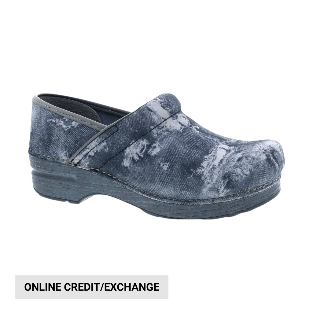 Dansko Women's Professional - Denim Leather - Lenny's Shoe & Apparel