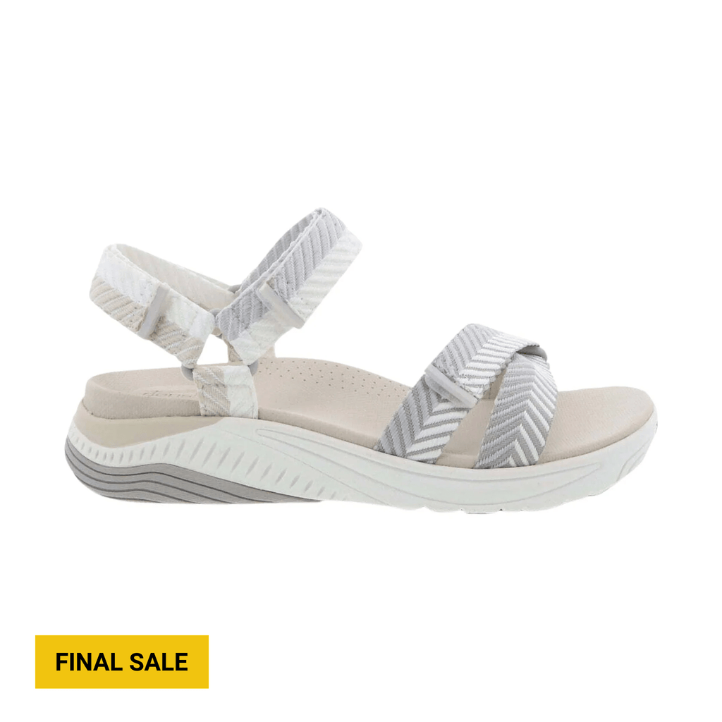 Dansko Women's Racquel Sandal - Sand Herringbone Webbing - Lenny's Shoe & Apparel