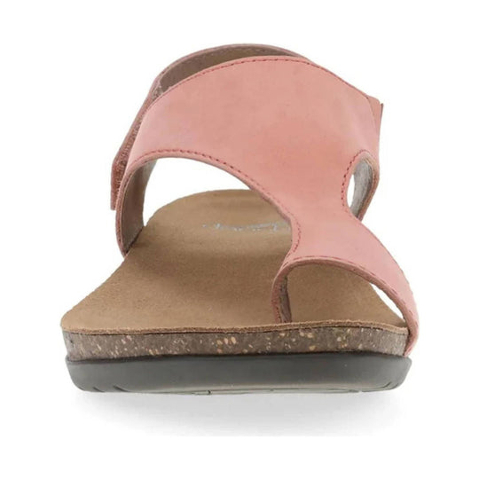 Dansko Women's Reece Sandals - Rose Nubuck - Lenny's Shoe & Apparel