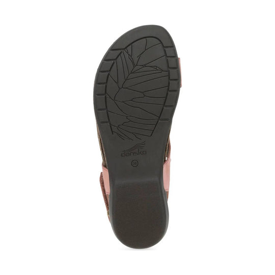 Dansko Women's Reece Sandals - Rose Nubuck - Lenny's Shoe & Apparel