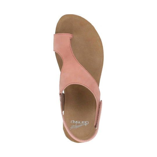 Dansko Women's Reece Sandals - Rose Nubuck - Lenny's Shoe & Apparel