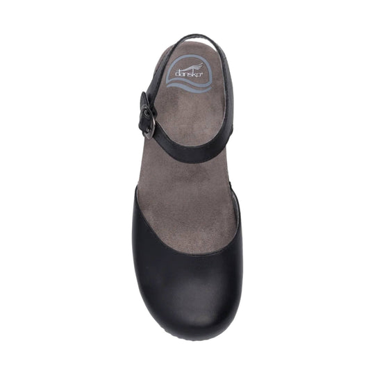 Dansko Women's Sam Shoes - Black Soft Full Grain - Lenny's Shoe & Apparel