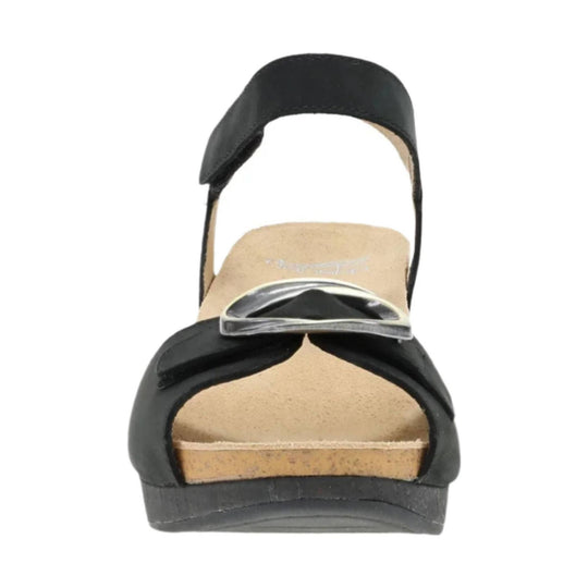 Dansko Women's Stella Sandals - Black - Lenny's Shoe & Apparel