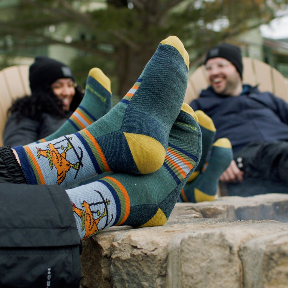 Darn Tough Vermont Exclusive Skiing Chicken Sock - Lenny's Shoe & Apparel
