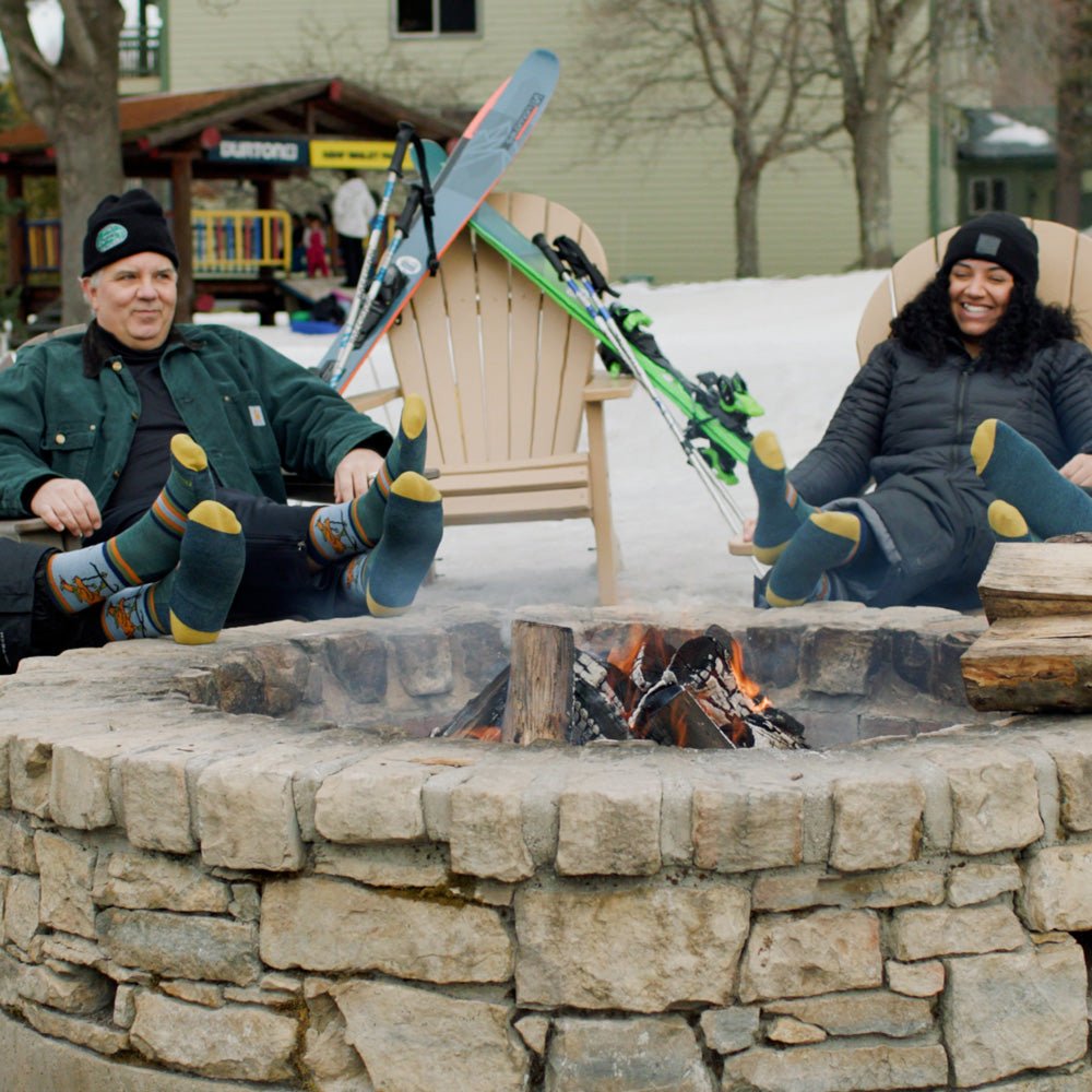 Darn Tough Vermont Exclusive Skiing Chicken Sock - Lenny's Shoe & Apparel