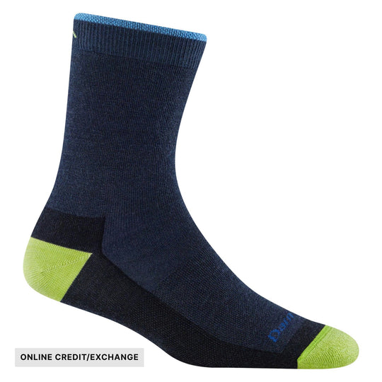 Darn Tough Vermont Kids' Field Trip Micro Crew Lightweight Hiking Sock - Eclipse - ONLINE CREDIT/EXCHANGE - Lenny's Shoe & Apparel