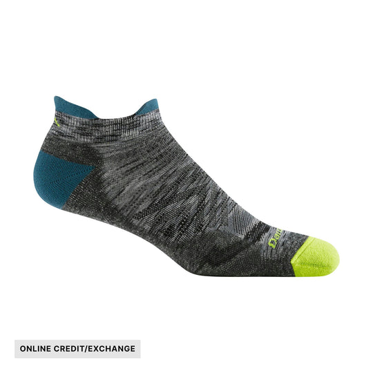 Darn Tough Vermont Men's Run No Show Tab Ultra Lightweight Running Sock - Comet - ONLINE CREDIT/EXCHANGE - Lenny's Shoe & Apparel
