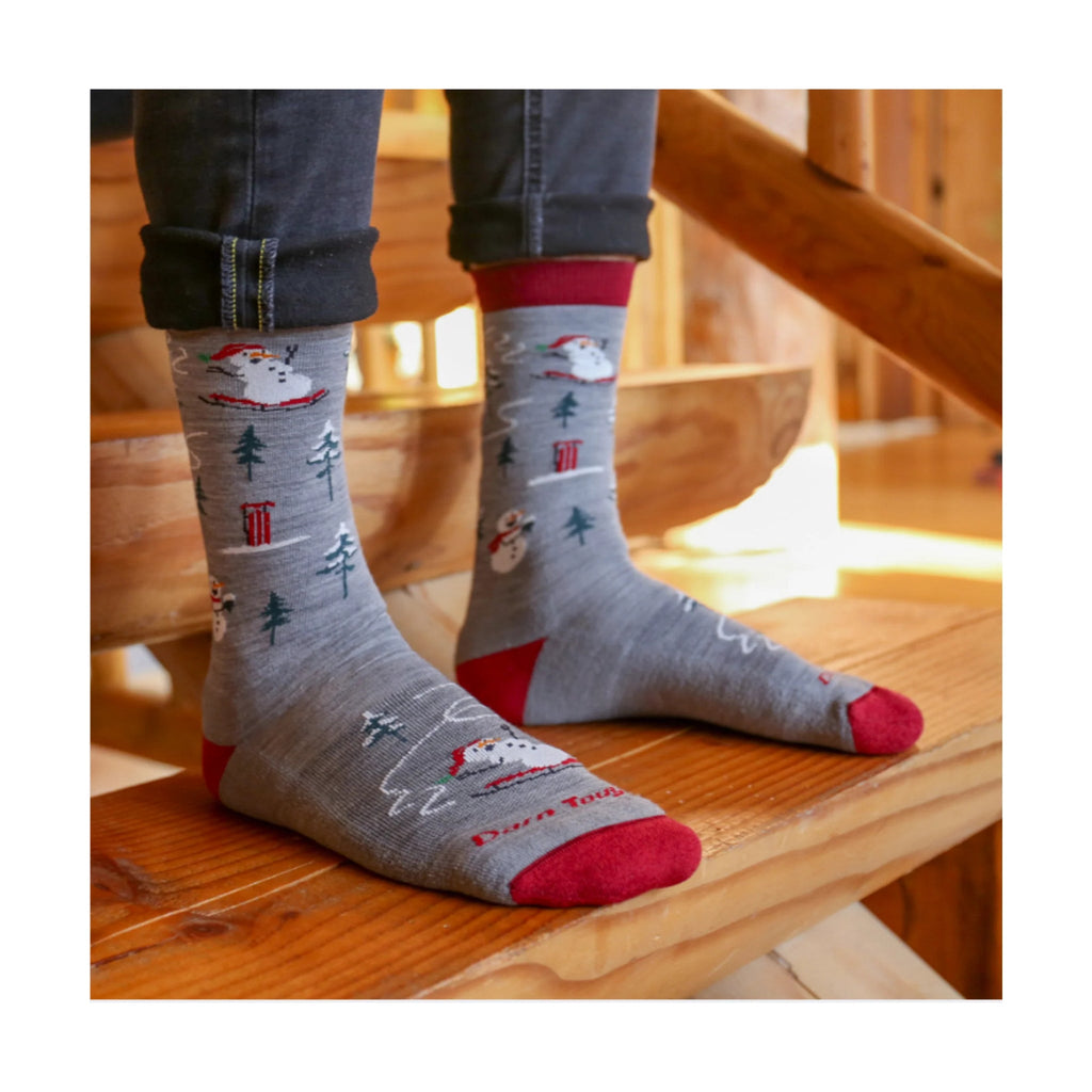 Darn Tough Vermont Men's Sled Head Sock - Gray - Lenny's Shoe & Apparel