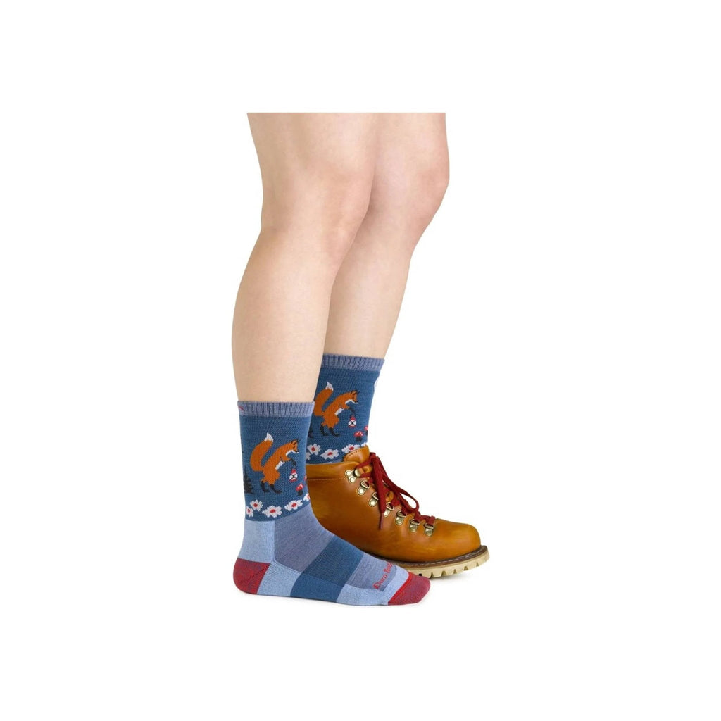 Darn Tough Vermont Women's Critter Club Lightweight Hiking Sock - Vapor - Lenny's Shoe & Apparel