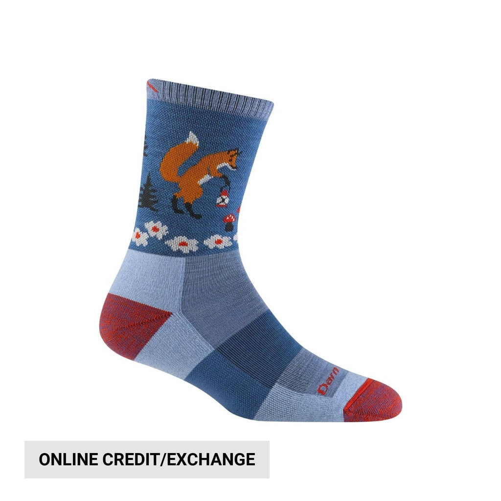 Darn Tough Vermont Women's Critter Club Lightweight Hiking Sock - Vapor - Lenny's Shoe & Apparel