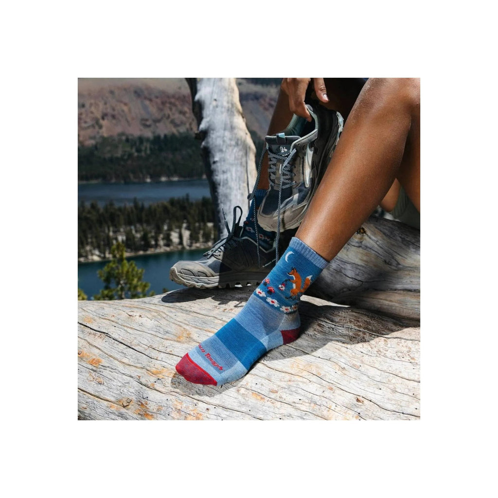 Darn Tough Vermont Women's Critter Club Lightweight Hiking Sock - Vapor - Lenny's Shoe & Apparel