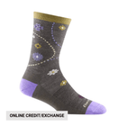 Darn Tough Vermont Women's Garden Lightweight Lifestyle Crew - Morel - Lenny's Shoe & Apparel