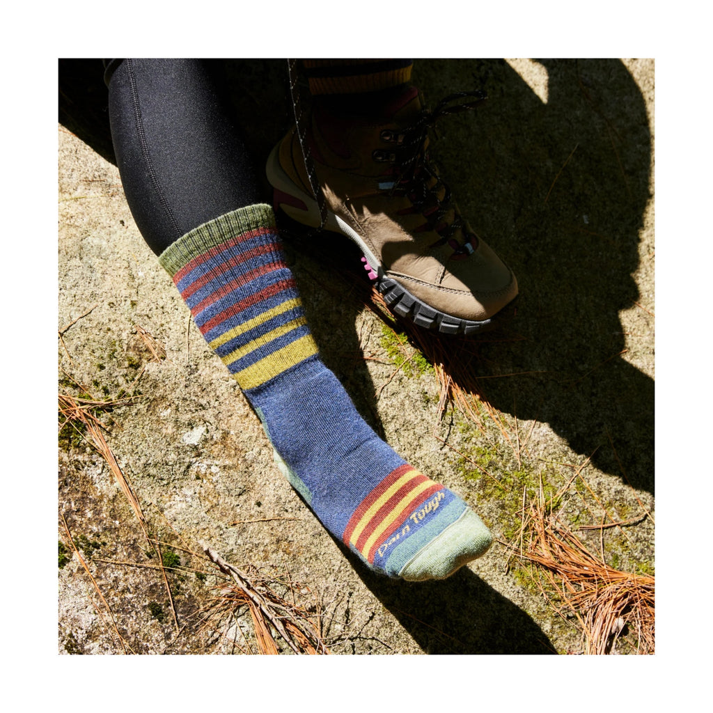 Darn Tough Vermont Women's Gatewood Boot Full Cushion Sock - Indigo - Lenny's Shoe & Apparel