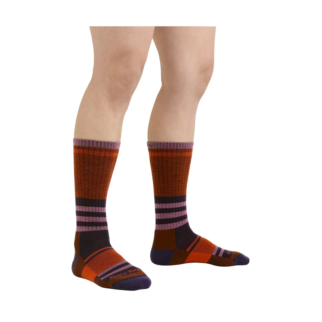 Darn Tough Vermont Women's Her Spur Boot Lightweight Hiking Sock - Chestnut - Lenny's Shoe & Apparel