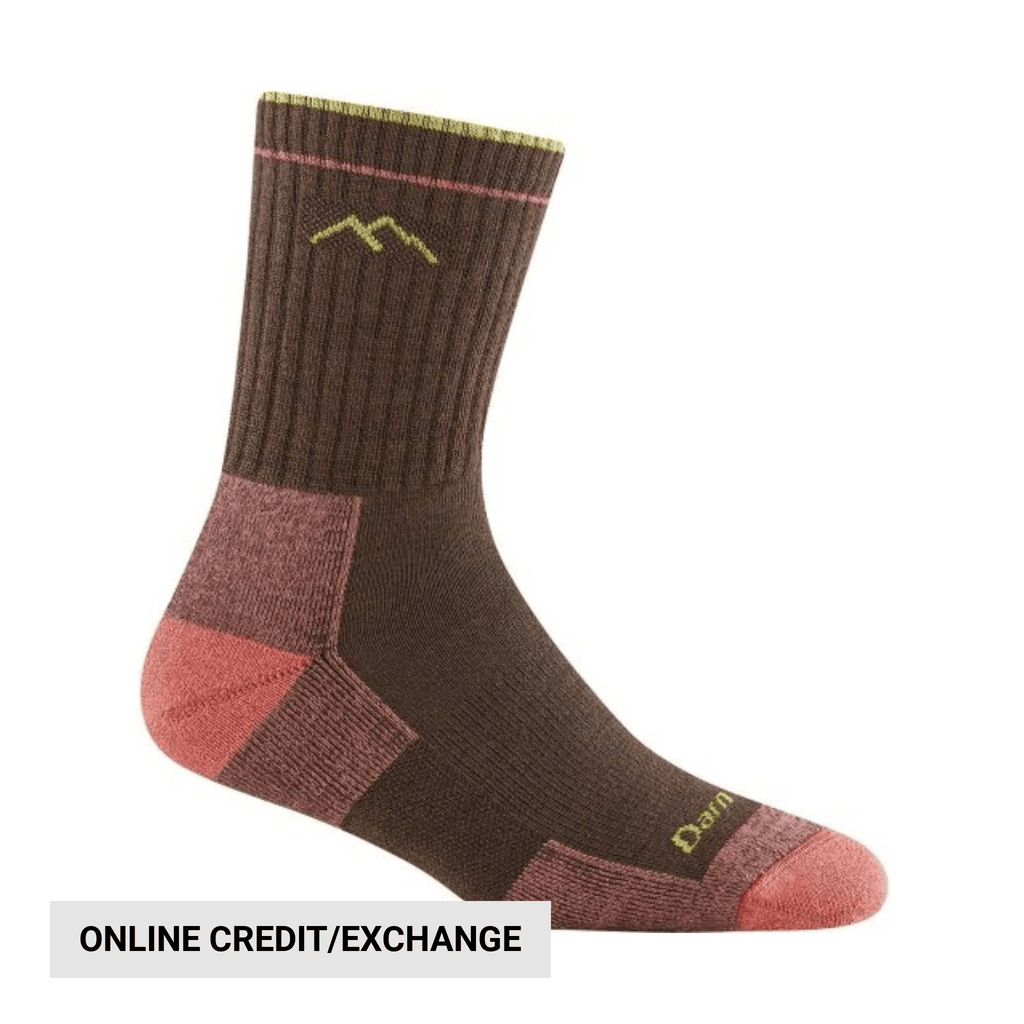 Darn Tough Vermont Women's Hiker Micro Crew Cushion - Earth - Lenny's Shoe & Apparel